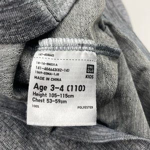 Unisex Uniqlo, sports / activewear top, FUC, size 3-4,  