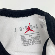 Load image into Gallery viewer, Boys AIR JORDAN, cotton bodysuit / romper, GUC, size 00,  