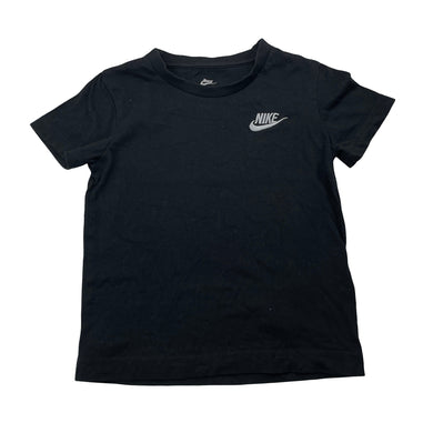 Unisex Nike, black cotton tee / top, EUC, size 2-3,  
