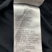 Load image into Gallery viewer, Unisex Nike, black cotton tee / top, EUC, size 2-3,  