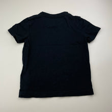Load image into Gallery viewer, Unisex Nike, black cotton tee / top, EUC, size 2-3,  