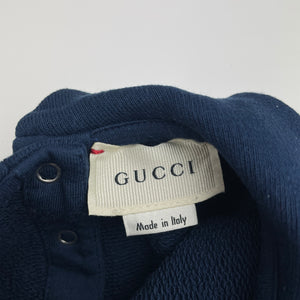 Unisex GUCCI, x Yuko Higuchi cotton baby romper, Made in Italy, EUC, size 00,  