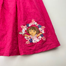 Load image into Gallery viewer, Girls Nickelodeon, Dora the Explorer cotton summer dress, FUC, size 2, L: 45cm