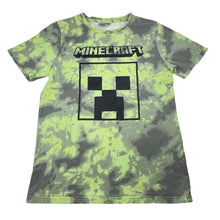 Load image into Gallery viewer, Boys Mojang, Minecraft cotton tee / top, wash fade, FUC, size 12,  