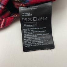 Load image into Gallery viewer, Boys H&amp;M, checked cotton short sleeve shirt, EUC, size 1,  