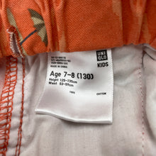 Load image into Gallery viewer, Boys Uniqlo, cotton shorts, elasticated, surf, FUC, size 7-8,  