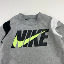 Load image into Gallery viewer, Unisex Nike, grey marle romper, GUC, size 000,  