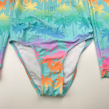 Load image into Gallery viewer, Girls Anko, long sleeve swim one-piece, GUC, size 8,  