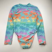 Load image into Gallery viewer, Girls Anko, long sleeve swim one-piece, GUC, size 8,  