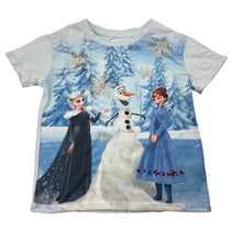 Load image into Gallery viewer, Girls Disney, Frozen lightweight tee / top, GUC, size 5,  