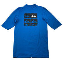 Load image into Gallery viewer, Boys Quiksilver, short sleeve rashie / swim top, FUC, size 14,  