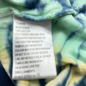Boys Tilt, tie dyed cotton tee / top, GUC, size 4,  