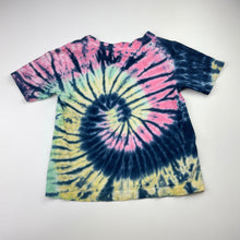 Load image into Gallery viewer, Boys Tilt, tie dyed cotton tee / top, GUC, size 4,  