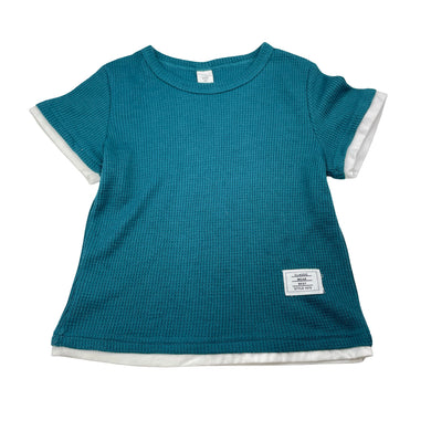 Unisex waffle, lightweight short sleeve top, GUC, size 5,  