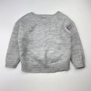 Girls Anko, soft feel knit sweater / jumper, unicorn, GUC, size 2,  