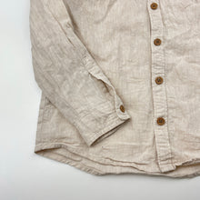 Load image into Gallery viewer, Boys KID, linen/cotton long sleeve shirt, EUC, size 6,  