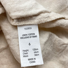 Load image into Gallery viewer, Boys KID, linen/cotton long sleeve shirt, EUC, size 6,  