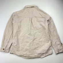 Load image into Gallery viewer, Boys KID, linen/cotton long sleeve shirt, EUC, size 6,  