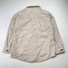 Load image into Gallery viewer, Boys KID, linen/cotton long sleeve shirt, EUC, size 5,  