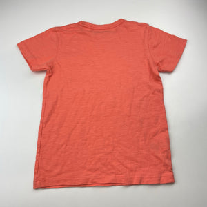 Unisex Country Road, coral cotton tee / top, EUC, size 4,  