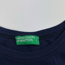 Load image into Gallery viewer, Boys United Colors of Benetton, navy tank top, no size, armpit to armpit: 31cm, EUC, size 4-5,  