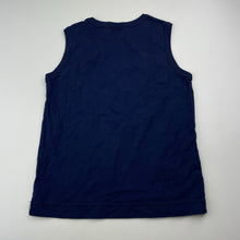 Load image into Gallery viewer, Boys United Colors of Benetton, navy tank top, no size, armpit to armpit: 31cm, EUC, size 4-5,  