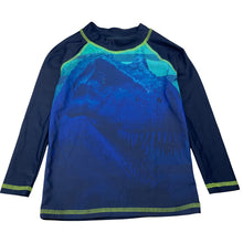 Load image into Gallery viewer, Boys Tilt, long sleeve rashie / swim top, dinosaur, EUC, size 5,  