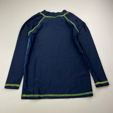 Load image into Gallery viewer, Boys Tilt, long sleeve rashie / swim top, dinosaur, EUC, size 5,  
