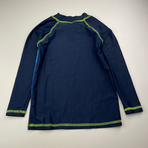 Boys Tilt, long sleeve rashie / swim top, dinosaur, EUC, size 5,  