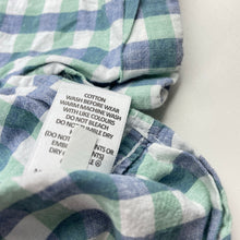 Load image into Gallery viewer, Boys Target, checked cotton short sleeve shirt, GUC, size 4,  