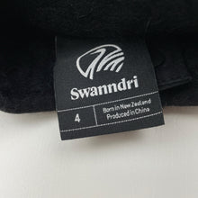 Load image into Gallery viewer, Unisex SWANNDRI, black wool blend sweater top, EUC, size 4,  
