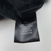 Load image into Gallery viewer, Unisex SWANNDRI, black wool blend sweater top, EUC, size 4,  