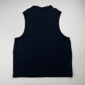 Girls Mango, stretchy ribbed sleeveless top, EUC, size 14,  