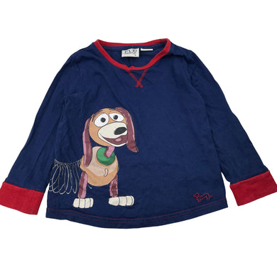 Boys Peter Alexander, Toy Story cotton long sleeve pyjama top, FUC, size 3,  