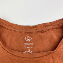 Load image into Gallery viewer, Girls Favourites, organic cotton tee / top, GUC, size 12,  