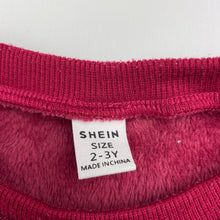 Load image into Gallery viewer, Boys SHEIN, soft fleece long sleeve pyjama top, GUC, size 2-3,  