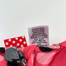 Load image into Gallery viewer, Girls Disney, Minnie Mouse hooded puffer vest / jacket, EUC, size 3,  