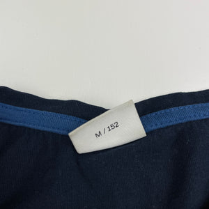 Boys S.Oliver, navy cotton long sleeve tee / top, GUC, size 12,  