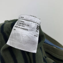 Load image into Gallery viewer, Boys Uniqlo, striped cotton long sleeve top, wash fade, FUC, size 8,  