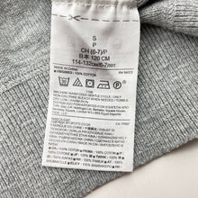 Load image into Gallery viewer, Boys GAP, grey knitted cotton sweater / jumper, GUC, size 6-7,  