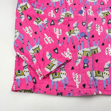 Load image into Gallery viewer, Girls Lily &amp; Dan, flannel cotton winter pyjama top, FUC, size 8,  