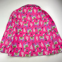 Load image into Gallery viewer, Girls Lily &amp; Dan, flannel cotton winter pyjama top, FUC, size 8,  