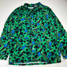 Load image into Gallery viewer, Boys Mojang, Minecraft flannel cotton pyjamas, EUC, size 14,  