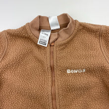 Load image into Gallery viewer, Unisex Bonds, teddy fleece zip coverall / romper, GUC, size 0,  