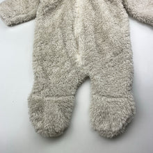 Load image into Gallery viewer, Unisex Higgledee, fleece zip coverall / romper, GUC, size 000,  