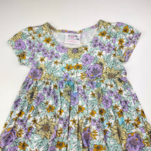 Load image into Gallery viewer, Girls Mango, floral cotton casual dress, FUC, size 3, L: 48cm