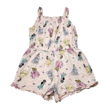 Load image into Gallery viewer, Girls Disney, Princess cotton summer playsuit, EUC, size 5,  
