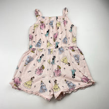 Load image into Gallery viewer, Girls Disney, Princess cotton summer playsuit, EUC, size 5,  