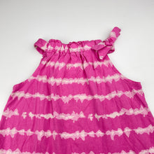 Load image into Gallery viewer, Girls Mango, pink cotton summer dress, FUC, size 3, L: 46cm