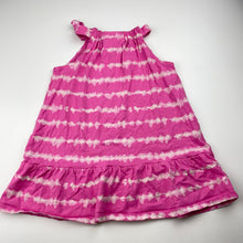 Load image into Gallery viewer, Girls Mango, pink cotton summer dress, FUC, size 3, L: 46cm